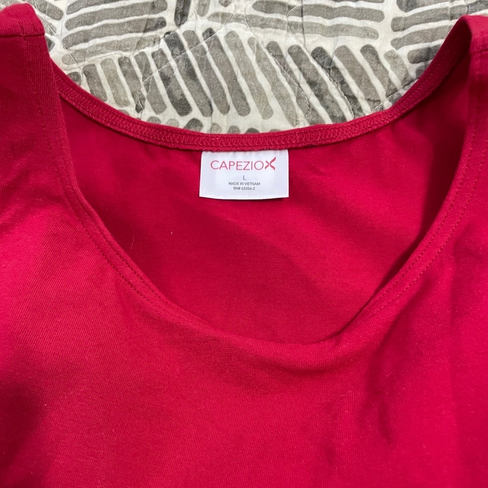 Capezio Tank Leo w Ballet Legline - Picture 2 of 5